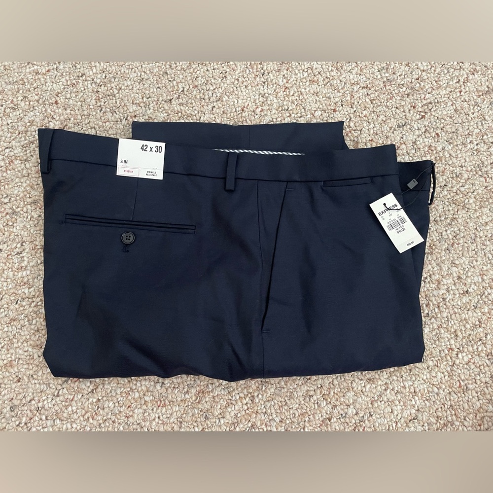 Express Men’s Slim Stretch Slack Pants